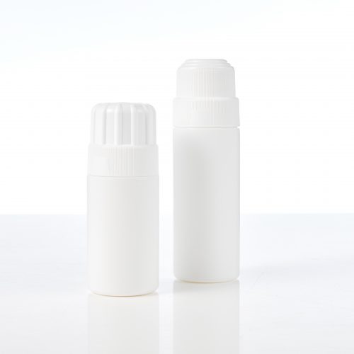Cannasupplies 2oz and 3oz topical roll-on packaging, with CR-Capable caps