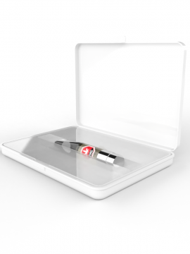 Custom insert designed to secure and protect your product inside our child-resistant cases