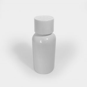 Oil bottle cap with integrated vertical dosing plug pre-assembled in cap