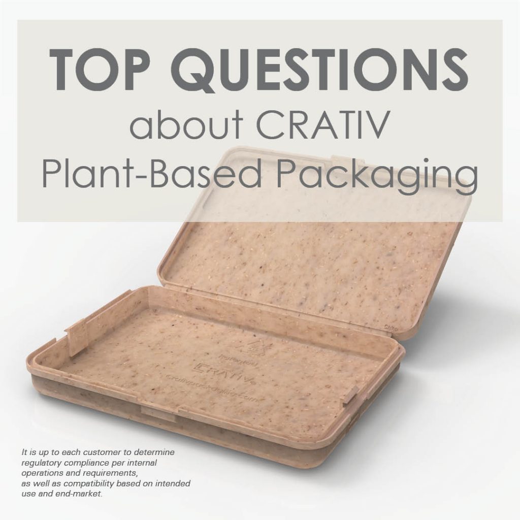 Crativ PB, made with Plant Based Materials