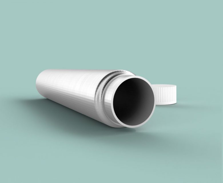 Cannasupplies Aluminum tube for packaging prerolls, vape carts, and more