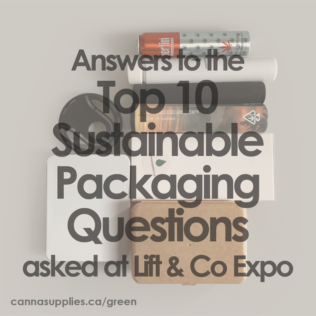 Cannasupplies Sustainable Packaging Kit FAQ's