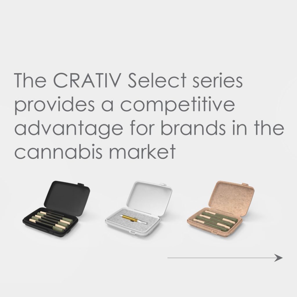 CRATIV Select - Airtight Child-resistant Packaging solution for prerolls