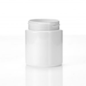 Cannasupplies 120ml/53mm PET jar made with 50% PCR (Post Consumer Resin)