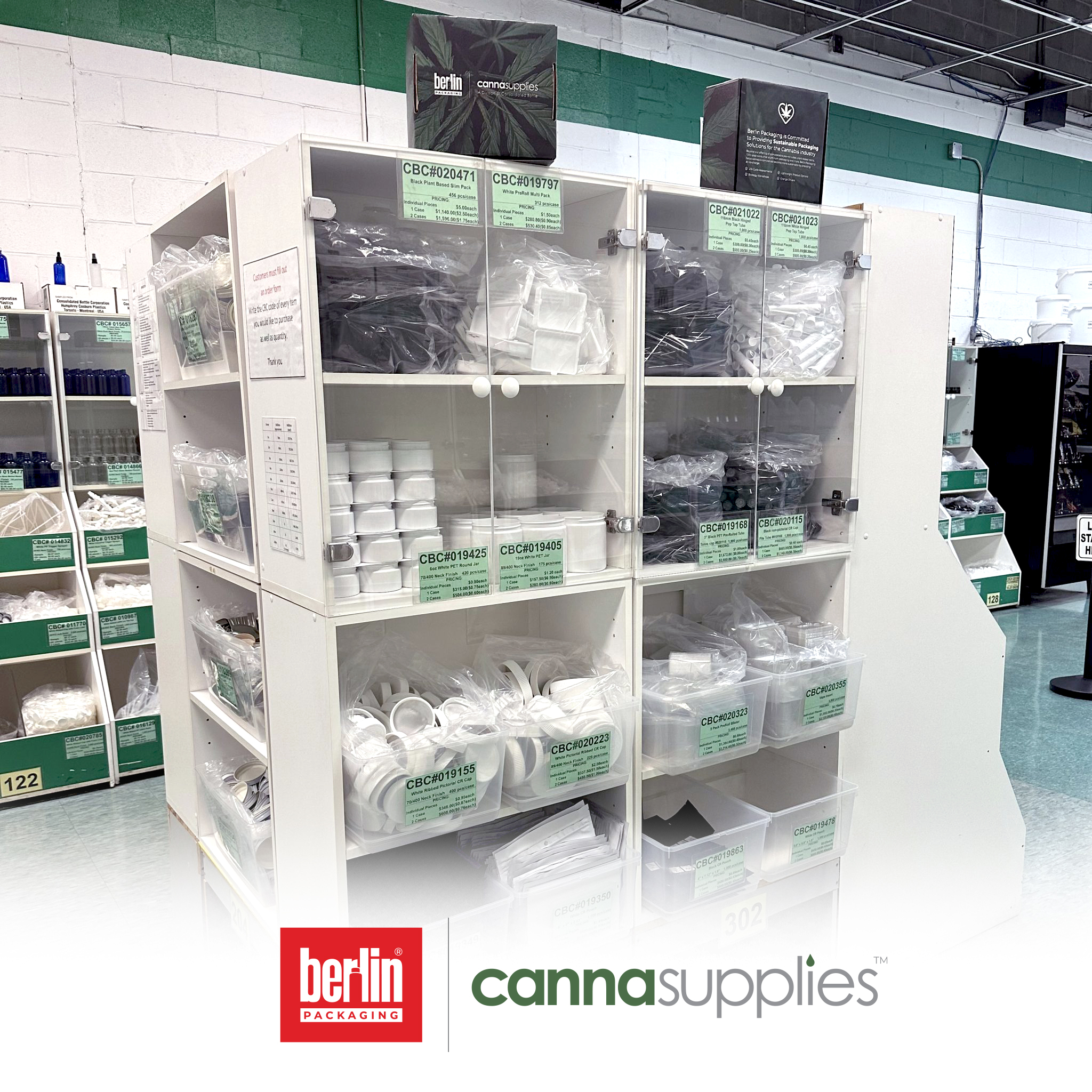 Cannasupplies Cannabis Packaging Available in Store!